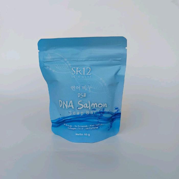 BAR SOAP DNA SALMON SR12 Membersihkan Wajah Dari Debu dan Kotoran