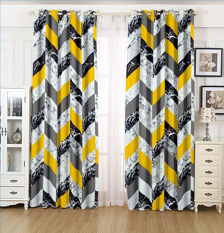 WH.New 140 x 210 cm semi blackout removable ring curtain (1pcs only)