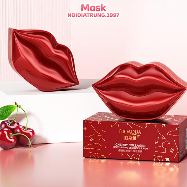 Mặt Nạ Dưỡng Môi Bioaqua Cherry Collagen