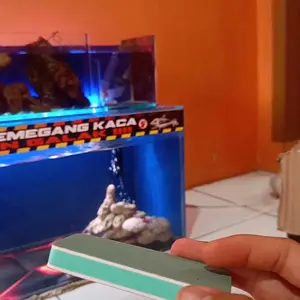 【COD】Spons Akuarium Multifungsi - Anti Gores, Bersihkan Kerak Kapur dalam Sekejap!