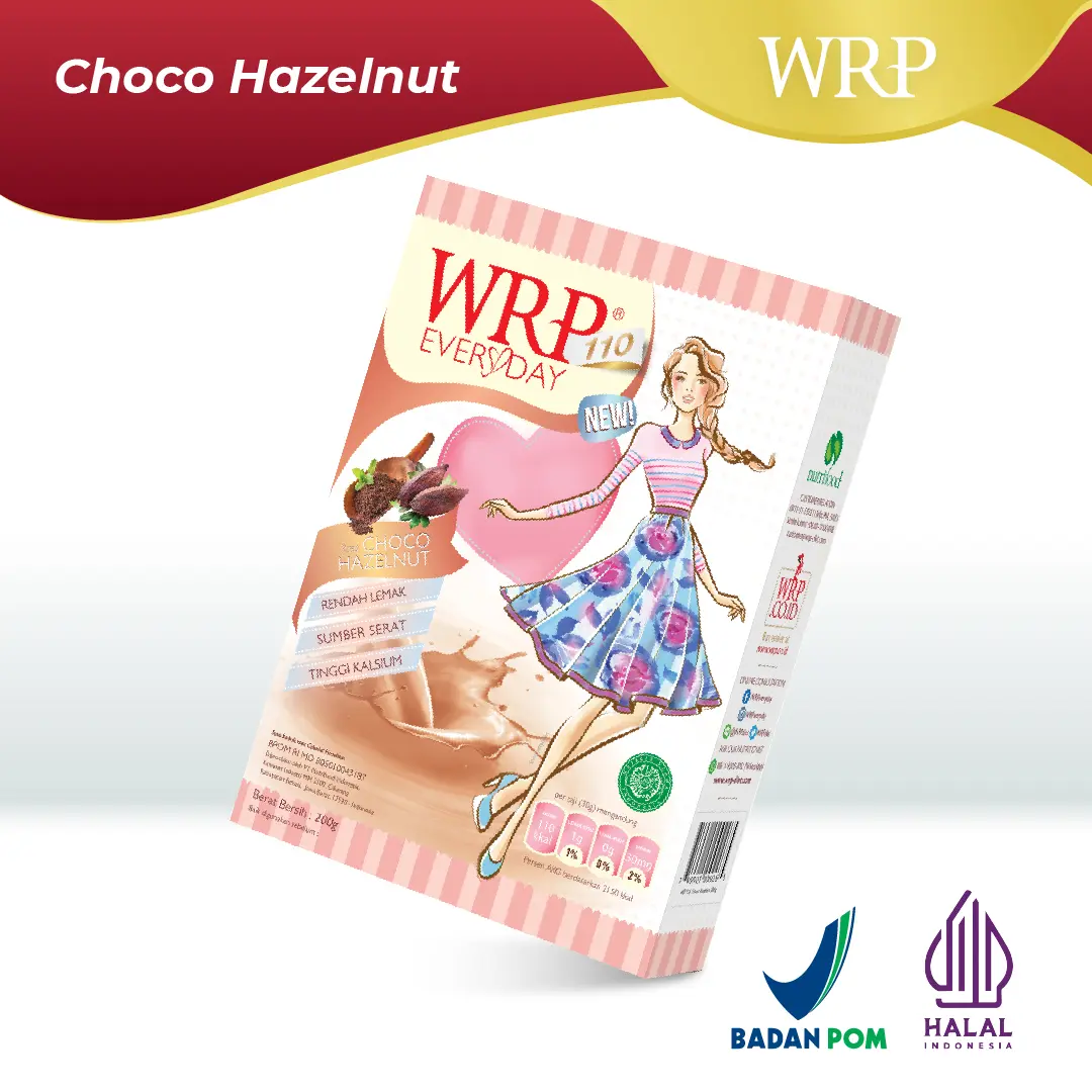 WRP Everyday Chocolate Hazelnut 200g