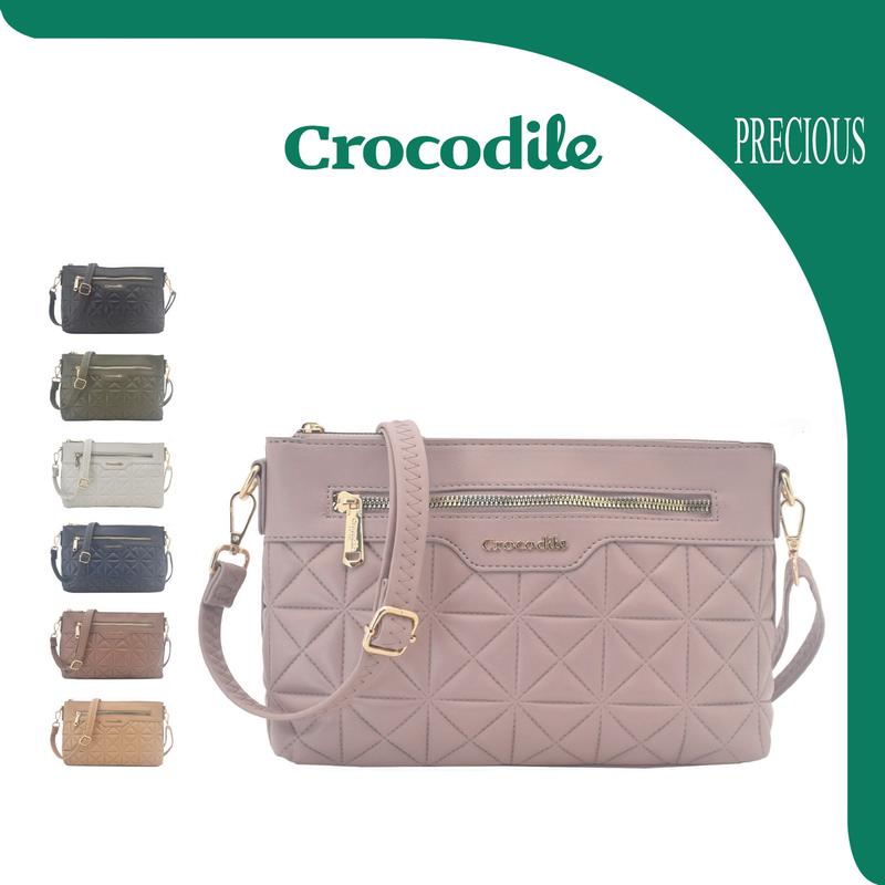 Crocodile RHNS Sling Bag New Design handbagswomen crocodile Crocodile Crossbody & Shoulder Bag