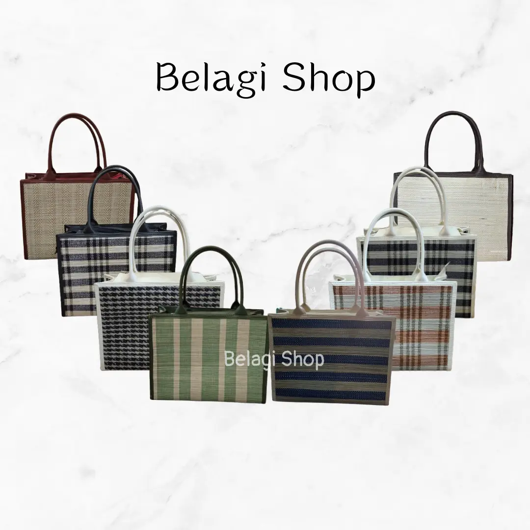 Tas Belagi Barbags Mini/Handbag Mendong Tenun Motif Perempuan