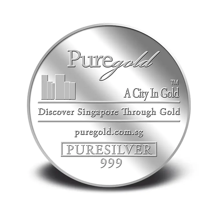 (Series 2) 999 Pure Silver | 1 Oz Singapore Founding Father (Family Portrait) Silver Medallion