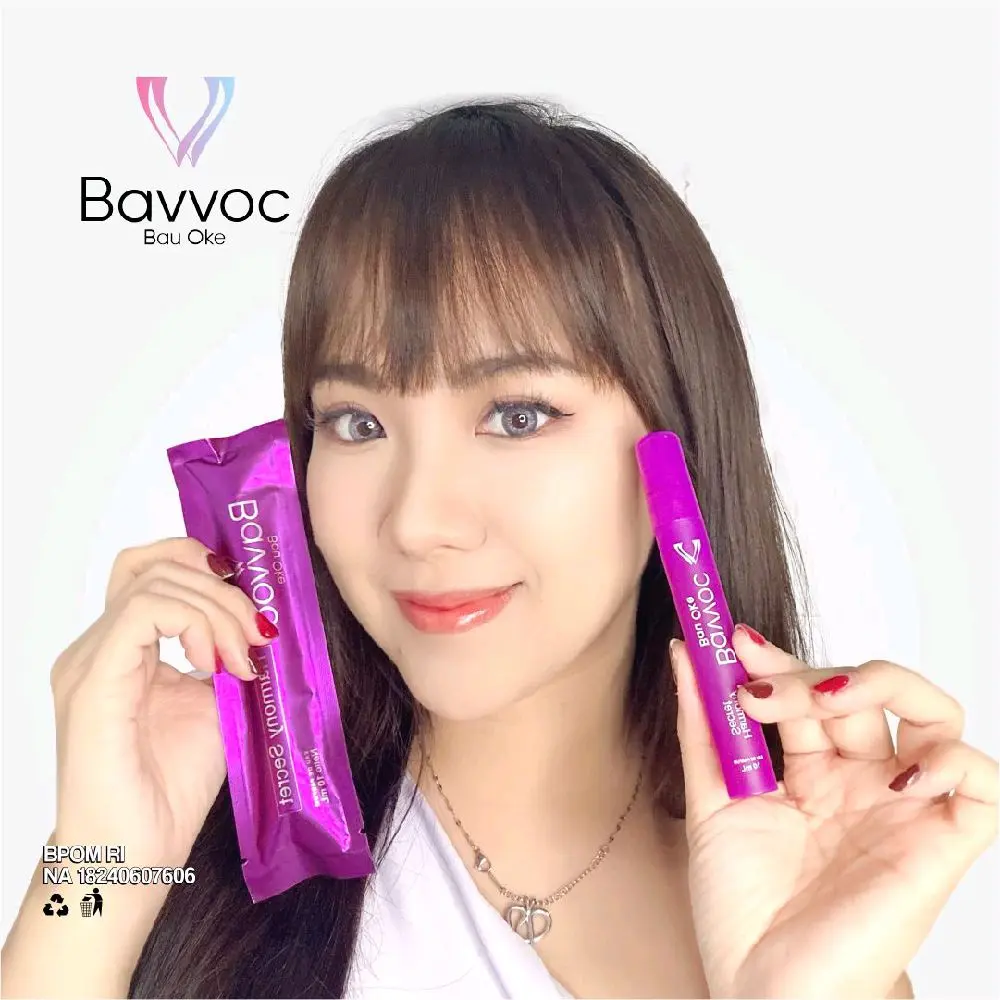 Bavvoc Perfume Feminine Spray Wangi Bubble Gum Food Grade-Non Alkohol-BPOM