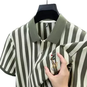 Polo Shirt Pria kaos berkerah pria premium Kaos Lengan Pendek kaos polo bordir