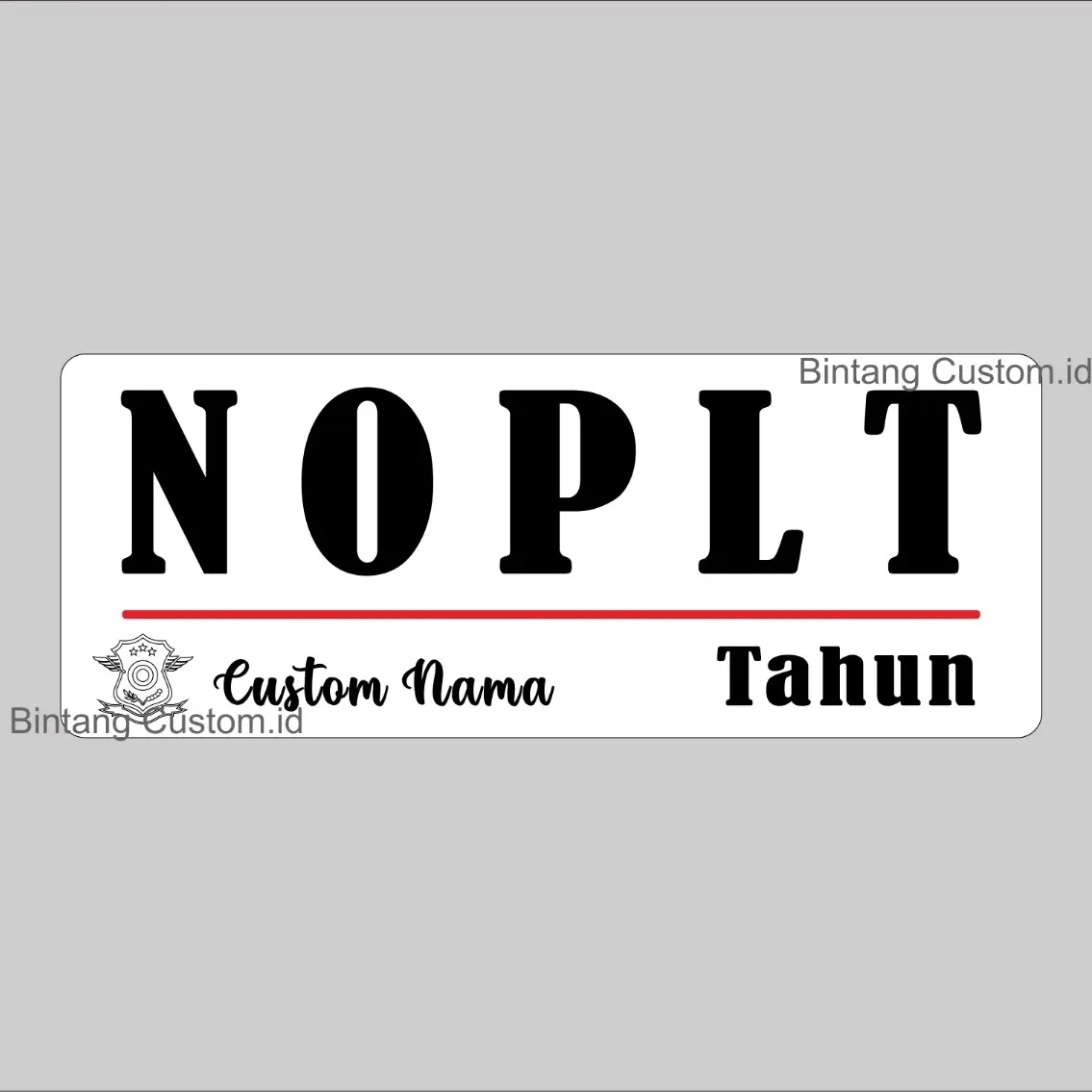 papan nama custom bebas request