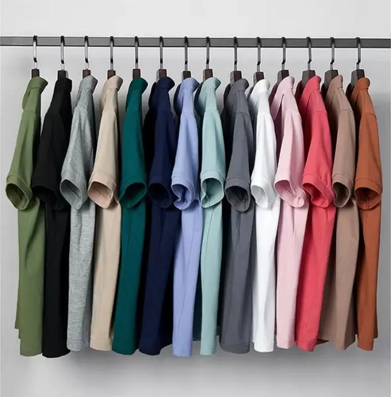 SNSTORE899 - Kaos tshirt wangki kerah polos pria dan wanita lengan pendek tangan manset 2 kancing