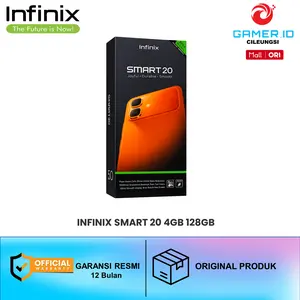 INFINIX SMART 20 4GB 64GB | 4GB 128GB GARANSI RESMI INDONESIA SEGEL BOX BNIB