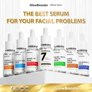 GlowBoosterSerum - The Ultimate Skincare Set - [BPOM RESMI] - (vitamin c, retinol, niacinamaid, alpha arbutin, salicylic acid, AHA BHA PHA)