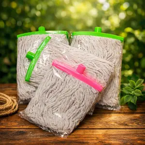 Alat Pel Sumbu Tanpa Tongkat/Pel Sumbu Refill Lantai