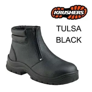 Sepatu Safety Krusher Tulsa Black Original