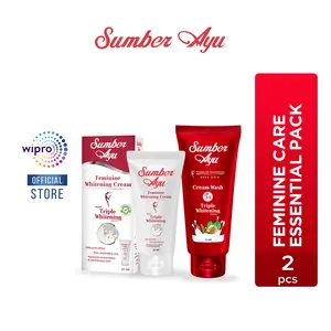 Sumber Ayu Feminine Care Essential Pack (Cream Wash + Whitening Cream)
