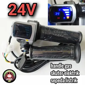 handle gas 24v skuter elektrik scooter sepeda listrik throttle part