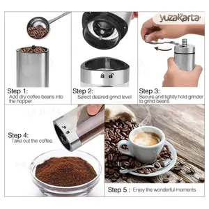 Alat Penggiling Menggiling Kopi Manual Coffee Grinder Portable