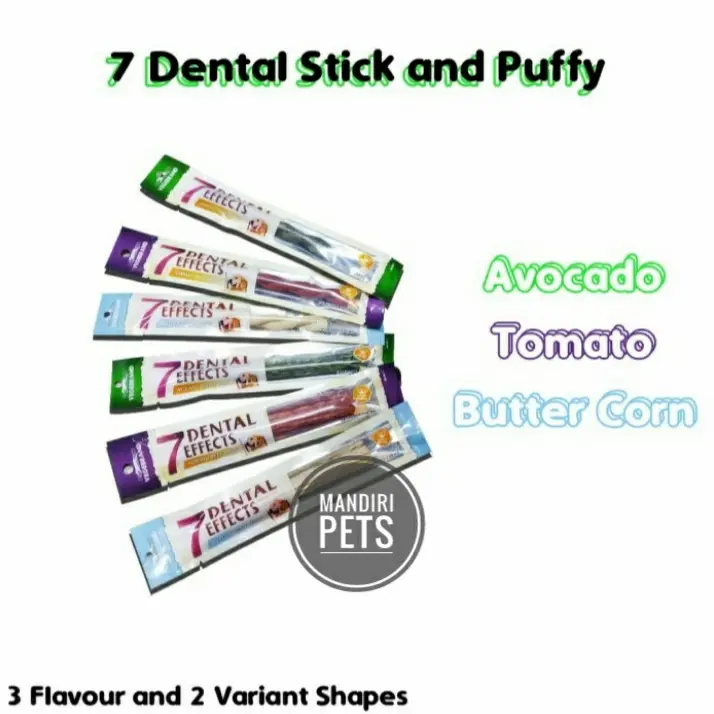 Vegebrand 7 Dental Effects Soft & Stick 11gr - Snack Anjing