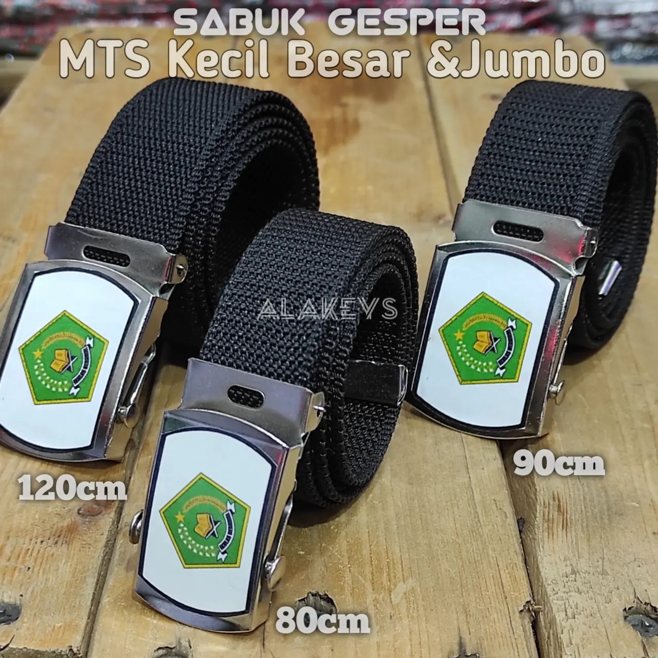 Promo Gesper Sekolah /Sabuk MTS /Kecil Besar Jumbo