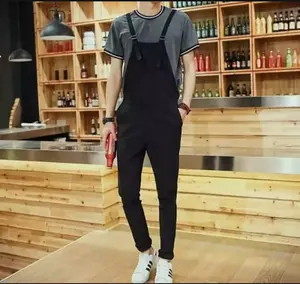 Overall solid american drill //overall pria wanita