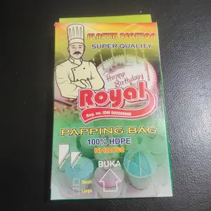 Plastik Segitiga Royal - Piping Bag HDPE - isi 100 pcs