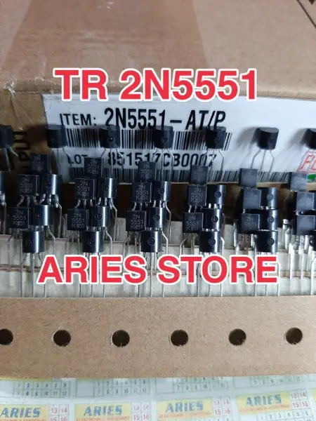 TRANSISTOR 2N5551 TR 2N 5551 KEC / TAIWAN ORI RENCENG