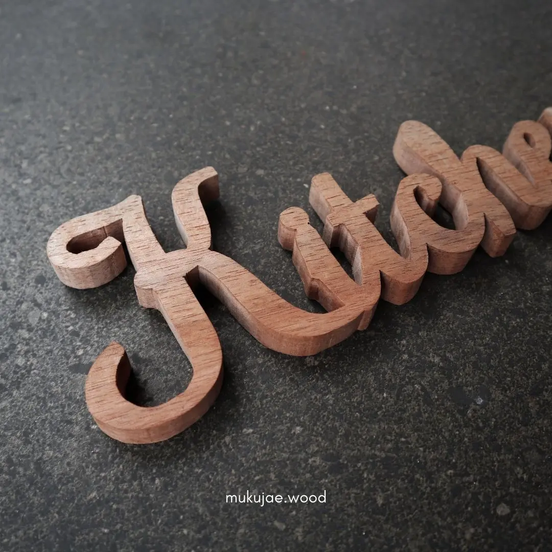 Tulisan Huruf Timbul Kayu Dinding Dapur Kitchen - Shop | Tokopedia