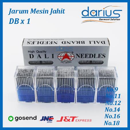 Jarum Jahit highspeed/jarum jahit DALI DBX1 No#11#12#14#16#18/Dali