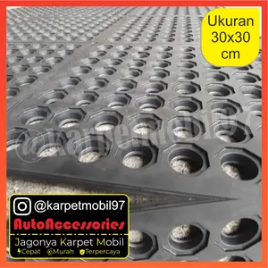 Karpet Karet Anti Slip Karpet Karet Kamar Mandi Keset Lantai SL 30x30