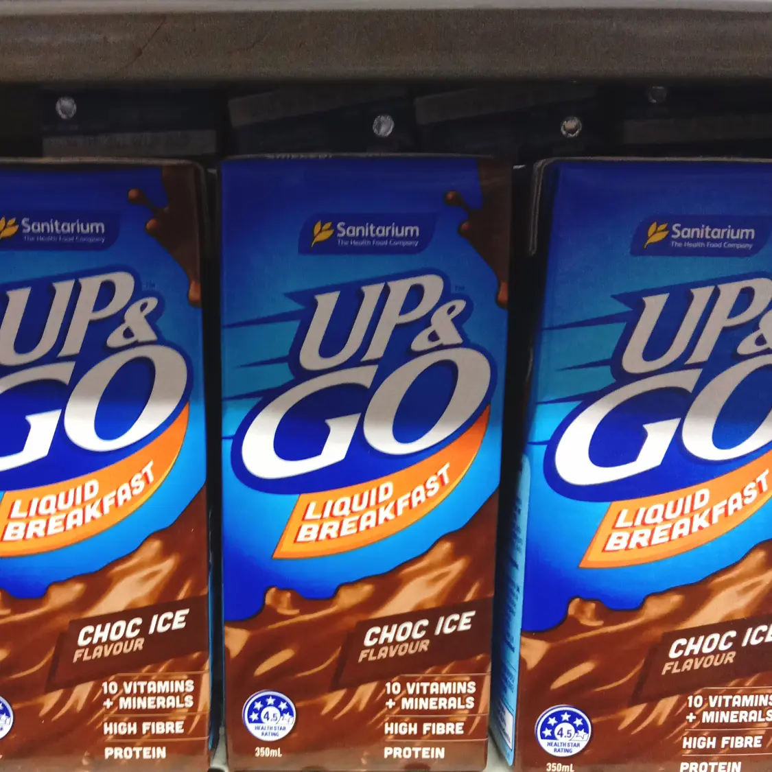 Susu rasa coklat Sanitarium up & go 350 ml/susu milk