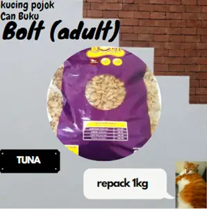 Bolt Makanan Kucing Termurah Makanan Kering Kucing 800 gram Repack