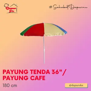 Payung Tenda 36" (180 cm) / Payung Cafe / Payung Pantai