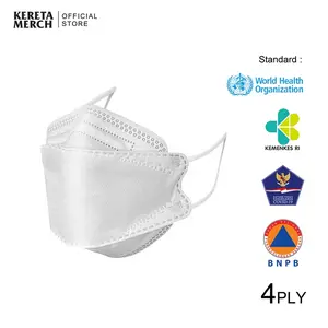 MASKER KF94 KOREA 4PLY EVO 3D PLUSMED CONVEX DUCKBILL DISPOSABLE MASK