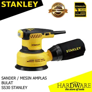 SANDER MESIN AMPLAS SS30 BULAT STANLEY SS 30 RANDOM ORBITAL