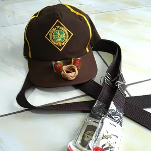 topi siaga ring kacu dan gesper pramuka paket spesial
