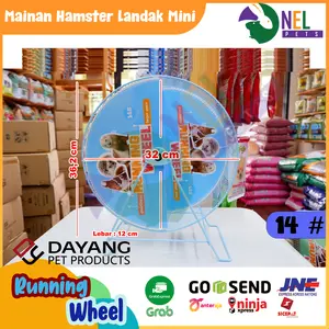 RUNNING WHEEL LANDAK MINI 33cm/JOGGING WHEEL LANDAK MINI FERRET DAYANG