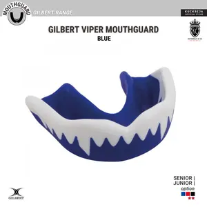Gilbert Viper Mouthguard - Blue