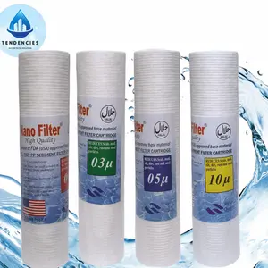 NANO FILTER USA 10" - 01 / 03 / 05 / 10 MICRON | CARTRIDGE FILTER AIR | SEDIMENT KOLON CATRIDGE