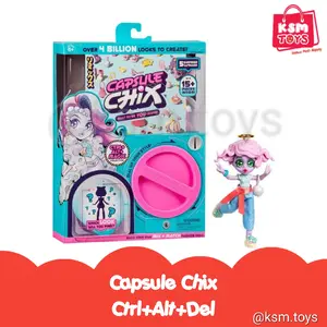 Capsule Chix Ctrl Alt Magic surprised doll
