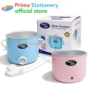 Baby Safe LB009 Slow Cooker Light Indicator Alat Masak Penghangat Bayi