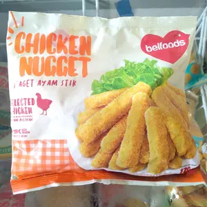 Belfoods Chicken Nugget Stick 170 gr Belfoods Naget Ayam Stik