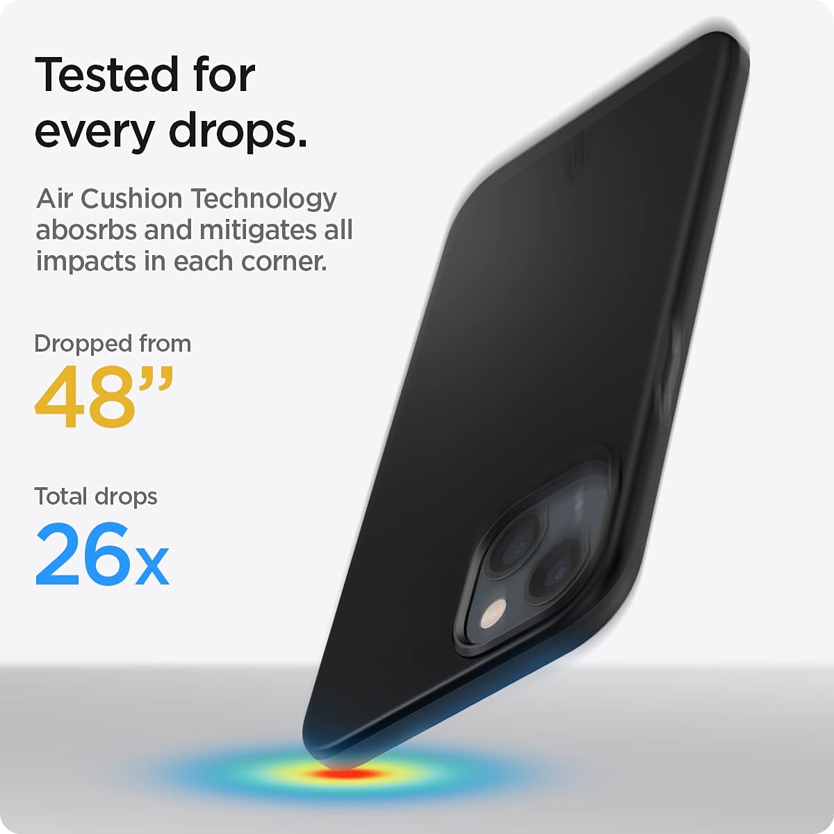 Case iPhone 13 Pro Max 13 Mini Spigen Thin Fit Slim Hybrid Casing