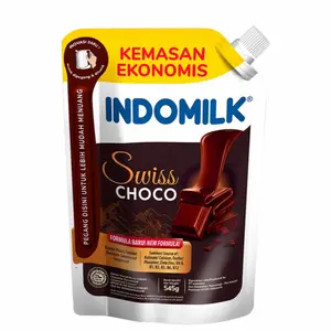 INDOMILK Krimer Kental Manis Swiss Choco Pouch 545 g