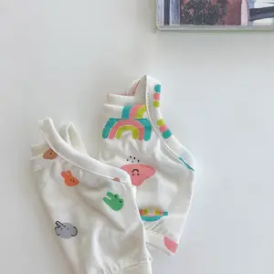 Somewhere over rainbow tank top (baju anjing kucing)