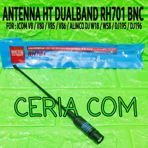 ANTENA HT ICOM V80 V8 V82 V85 V86 ALINCO DJ W58 DJ196 DJ195 RH701 BNC