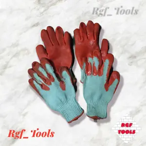 Sarung Tangan Kain Tebal Lapis Karet