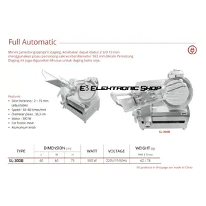 Getra SL300B Full Automatic SL 300B Meat Slicer