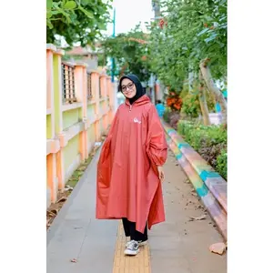 JAS HUJAN PONCO KELELAWAR WALET BAHAN KARET PVC 025 LENTUR TEBAL