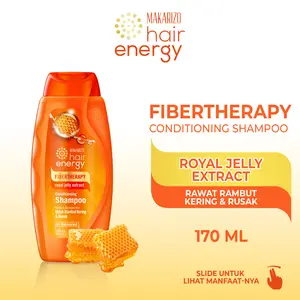 Makarizo Hair Energy Fibertherapy Shampoo Royal Jelly 170 mL