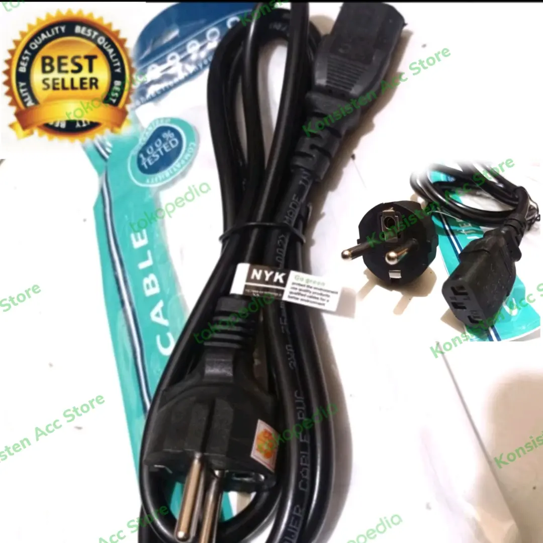 Kabel Power Cpu NYK Original / Cable power Cpu NYK / Kabel Power PC ...