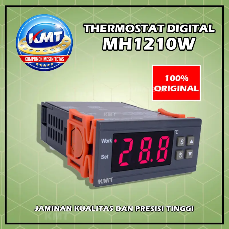 Termostat MH1210W Thermostat Digital Mesin Tetas Otomatis KMT
