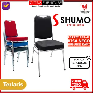 Kursi Susun Office|Kursi Tumpuk|Bangku Hajatan Pesta Futura